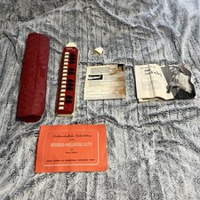 Vintage Hohner Melodica Red
