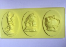 Disney Silicone Chocolate Mould Beauty And The Beast Characters 