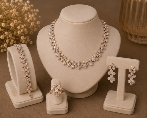 Luxury 18k gold - 18k, plated