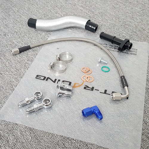 Turbo oil feed return - feed,