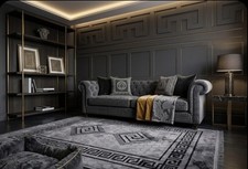 XXL Rug Geometric Design