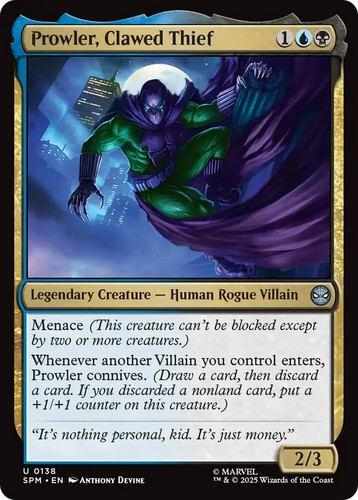 Prowler clawed thief - prowler,,