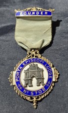 Masonic Founders Jewel-PORTA