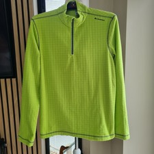 Mens Lime Quechua Ski Fleece