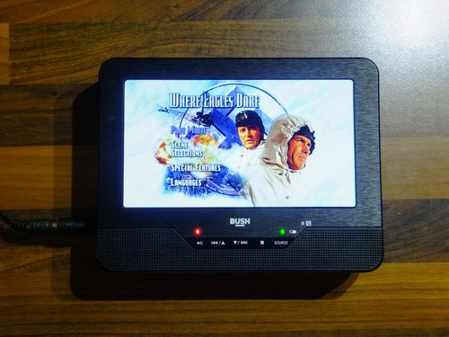 Bush portable dvd player - player, pdvd
