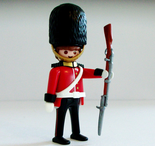 Playmobil british kings guard - british,