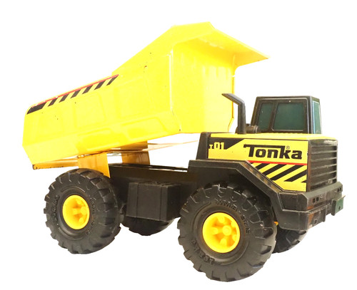 Retro tonka mighty dump truck - tonka,