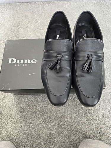 Mens dune sea black - mens, leather