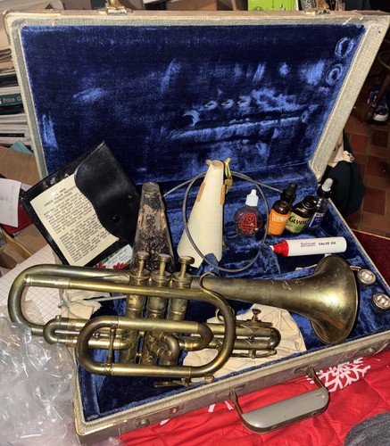 1958 besson stratford cornet - besson,