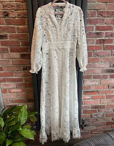 Boho lace white bridal - boho,