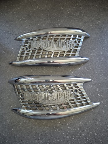 Vintage triumph petrol tank - triumph,