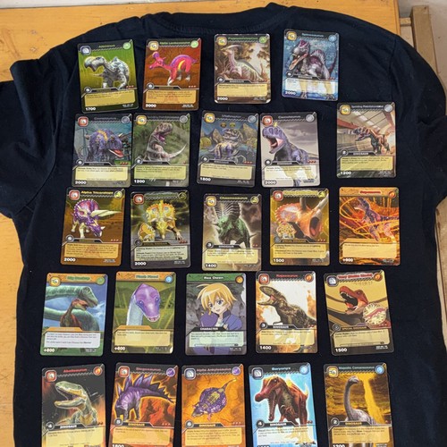Dinosaur king trading cards - dinosaur,