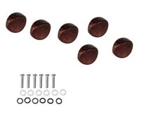 6 SMALL TORTOISESHELL ACRYLIC