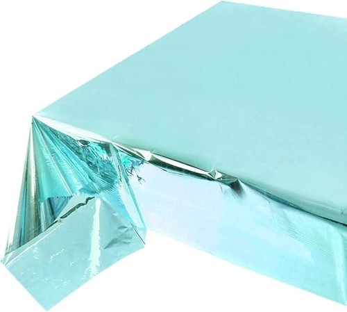 Pack blue foil tablecloth - 2,