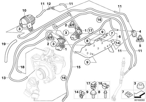Bmw genuine pressure - pressure, converter