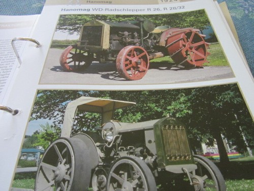 Tractor data sheet hanomag - sheet, 3