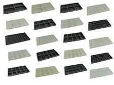 Pack of 2 Plastic Compartment