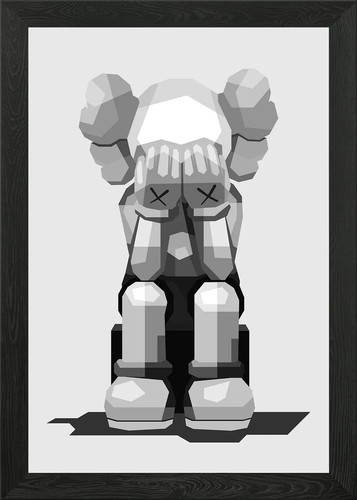 Kaws companion figure - companion, sitting
