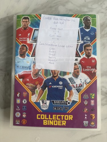 Topps match attax 2015 - topps, 2015/16