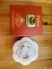 Ringtons Palissy Royal Worcester Spode Charles & Diana Wedding Trinket Box