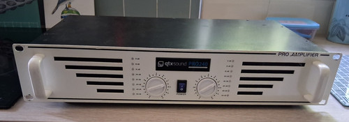 Qtx240 rack mounted amplifier - mounted,