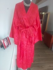 M&S AUTOGRAPH ROSIE LARGE  Red Satin Wrap red Mix Dressing Gown  Rrp £39 