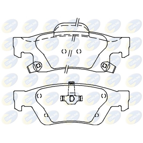 Brake pads set - for, jeep