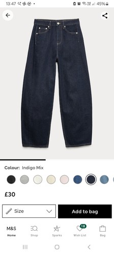 Marks and spencer barrel leg - marks,