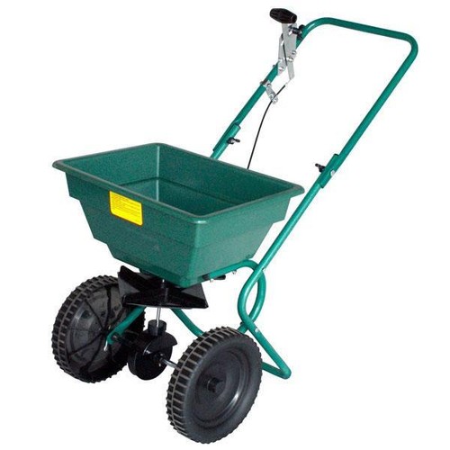Salt spreader walk behind - ,