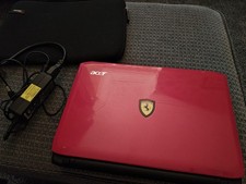 Acer Ferrari One 200 Laptop / Notebook with charger – Used, Windows 10