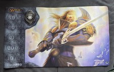 MTG Ultra pro Mana Series (white) Playmat With Health Tracker.