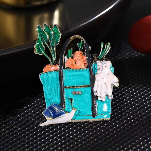 Vintage art style enamel - art,