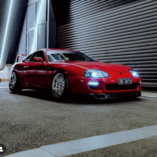 Toyota supra smoked drl - toyota,