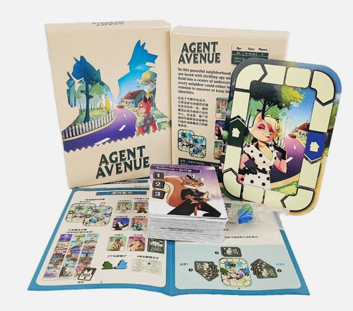 Agent avenue board game - avenue,