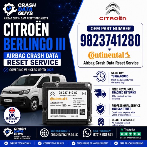 Citroen berlingo airbag ecu - citroen,
