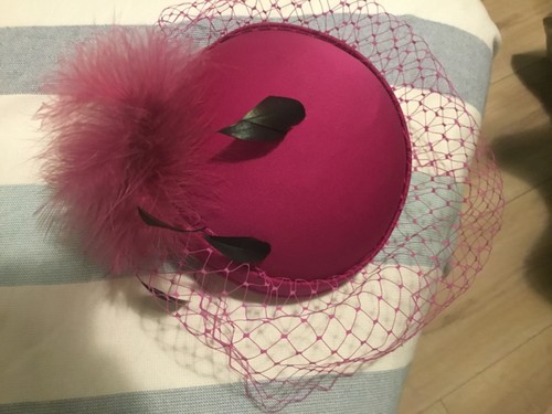 Occasion hat cerise - hat, pink