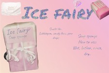Snow fairy soap infused sponge