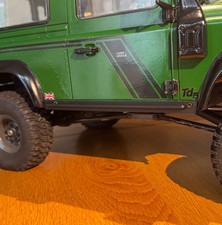 RC4WD GELANDE II D90 Rock /tree sliders - Protection - 3D Printed