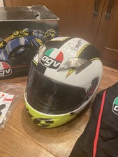 Valentino Rossi Signed Motorcycle Helmet Moto GP Genuine Signature & Certificate