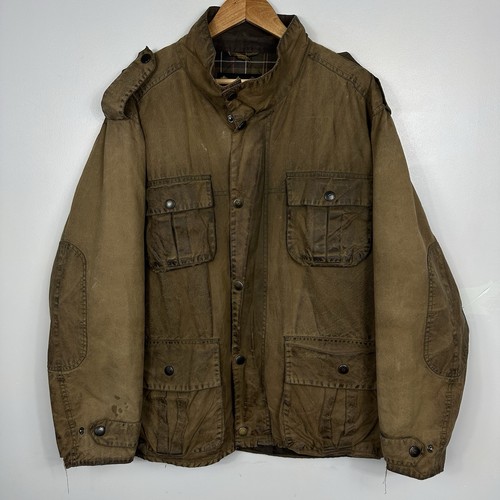 Barbour trooper waxed jacket - waxed,