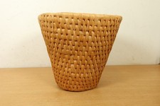 Vintage Wicker Waste Paper