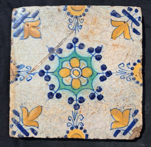 Very old antique - , polychrome