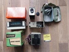 Vintage Westbury Photax Contact Printer Sunlit Cabin 35mm Projector And Cooler