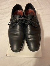 Men roberto giovanni Black Shoes. Size 7 (41). Scuffed Toes and Heels - Used