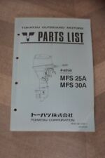TOHATSU Outboard Parts List 4 stroke MFS 15A 30A