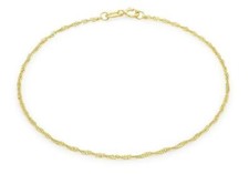 9ct Yellow Gold 16 Twist Curb