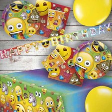 Emoji Themed Birthday Party