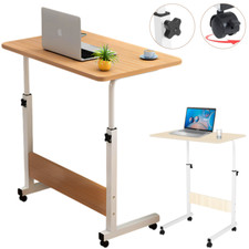 Laptop Table Adjustable Portable Notebook Desk Trolley Sofa Bed Tray Computer UK