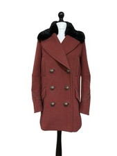 Free People Sedgwick Red Wool