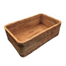 2X(Hand-Woven Rattan Wicker